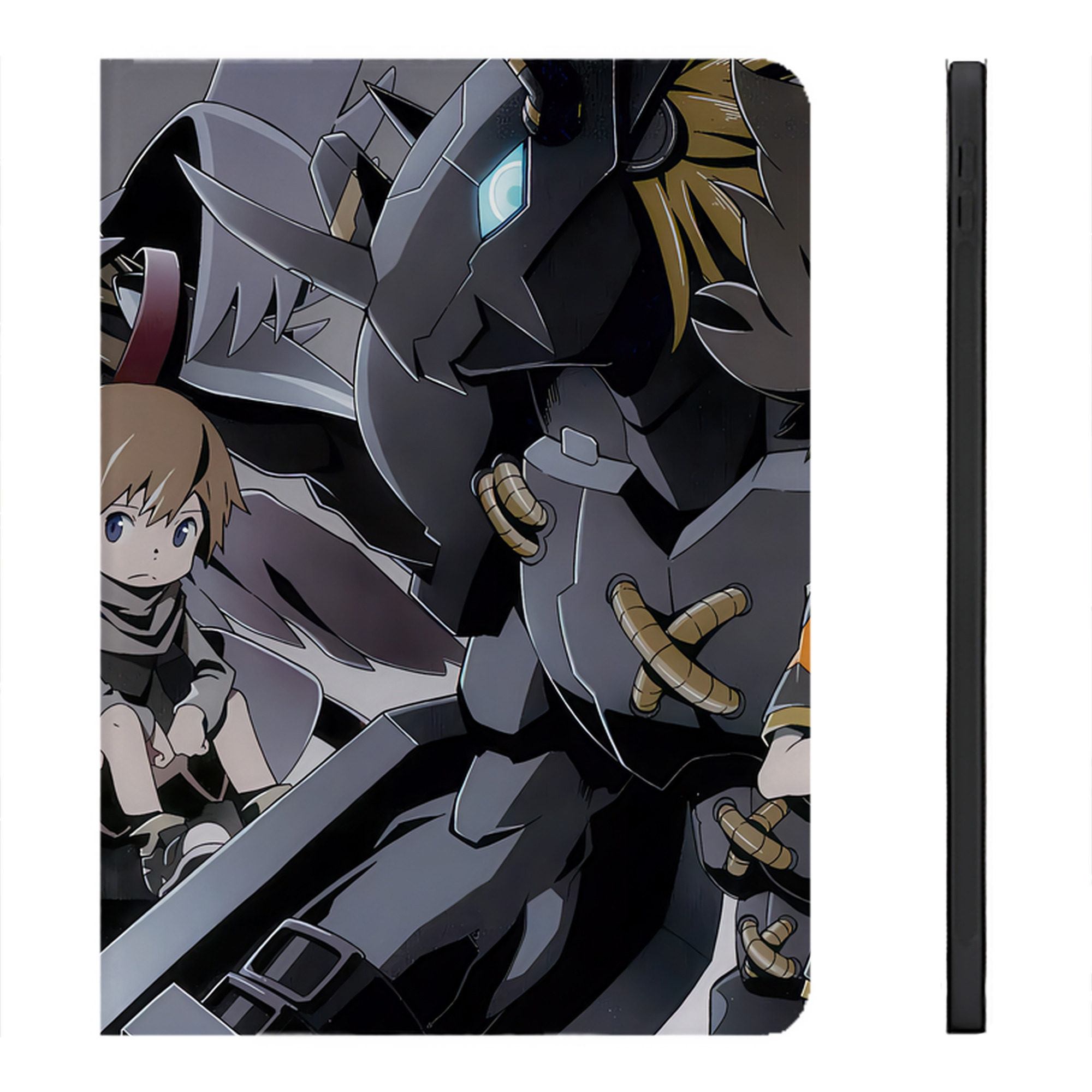 （画像用） Digimon デジタルモンスター/デジモン IPadケース ペンホルダー付き ブックスタイルデザイン